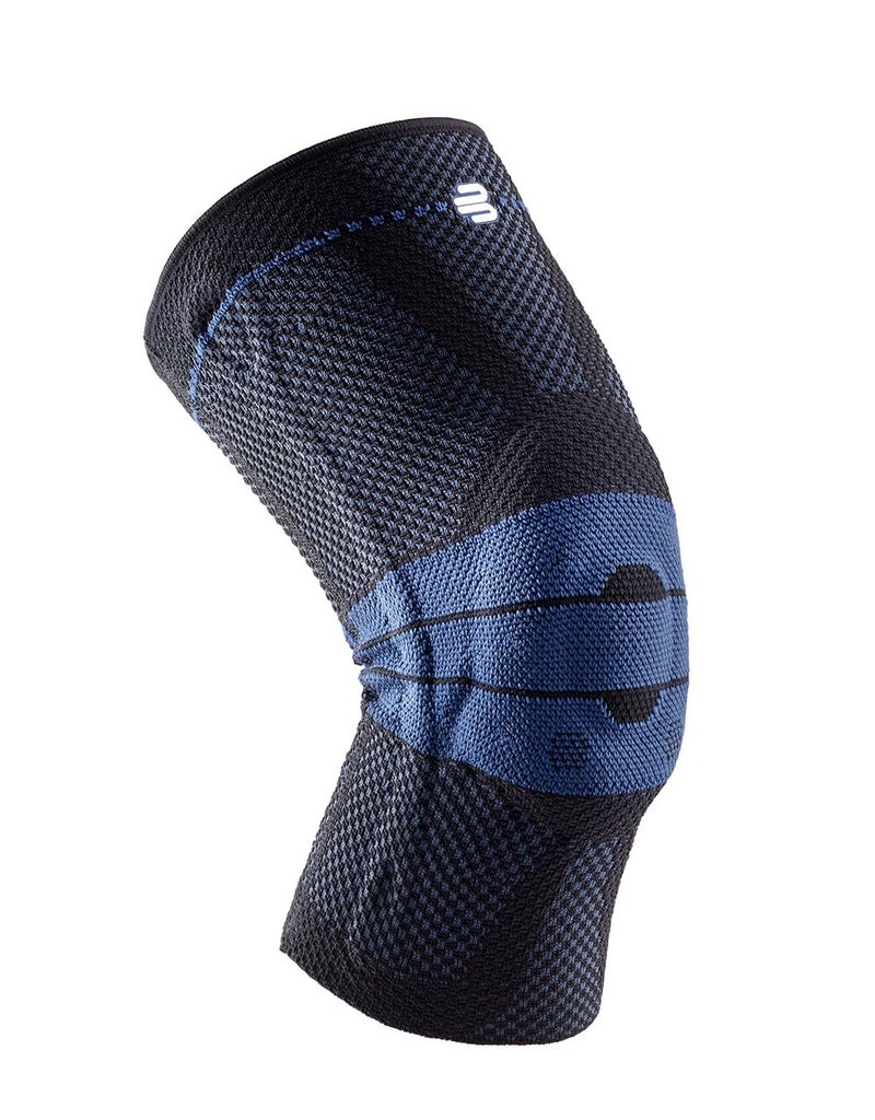 Bauerfeind - GenuTrain - Knee Brace - Targeted Support for Pain Relief and Stabilization of The Knee, Provides Relief of Weak, Swollen, and Injured Knees- Size 2 - Color Black - Image 2