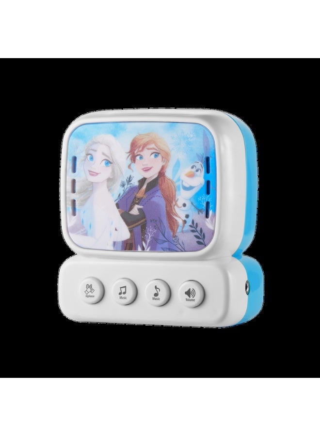 Volkano Stitch Bluetooth Mini Karaoke Machine with Belt Hook | Portable karaoke machine with Stitch design, Bluetooth connectivity, belt hook, microphone, and fun features - Image 1