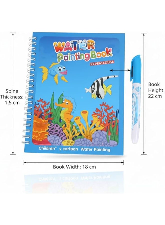 Home Care Children’S Watercolor Coloring Book - Image 3