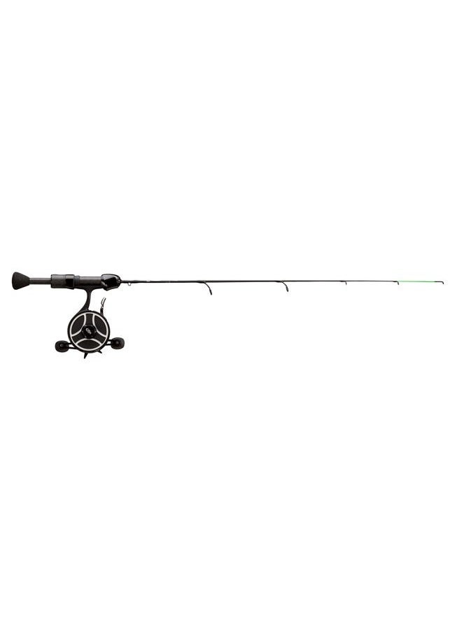 13 Fishing The Snitch Pro/Freefall Ghost - Inline Ice Fishing Combo - 23" with Flex-Core Quick Action Tip - Left Hand Retrieve - SNPFF-23-LH - Image 3