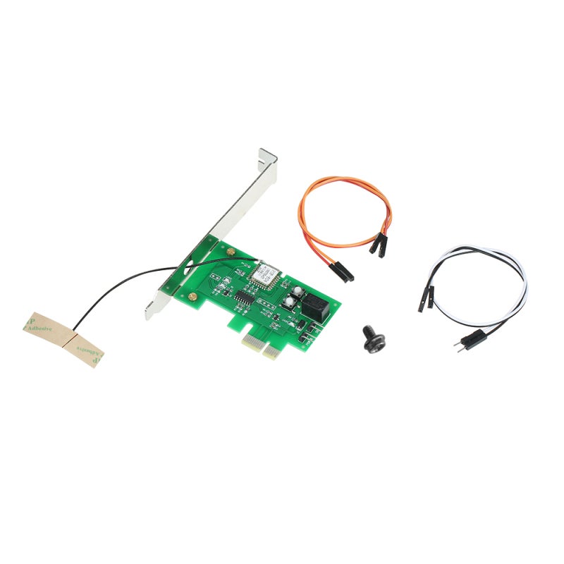مفتاح تحكم الكمبيوتر اللاسلكي: بطاقة PCIe سطح المكتب مع تحكم عن بعد عبر تطبيق محمول - مفتاح ذو توصيل مستقر وثلاثة قنوات طاقة لإدارة طاقة الكمبيوتر في منزل المكتب - Image 2