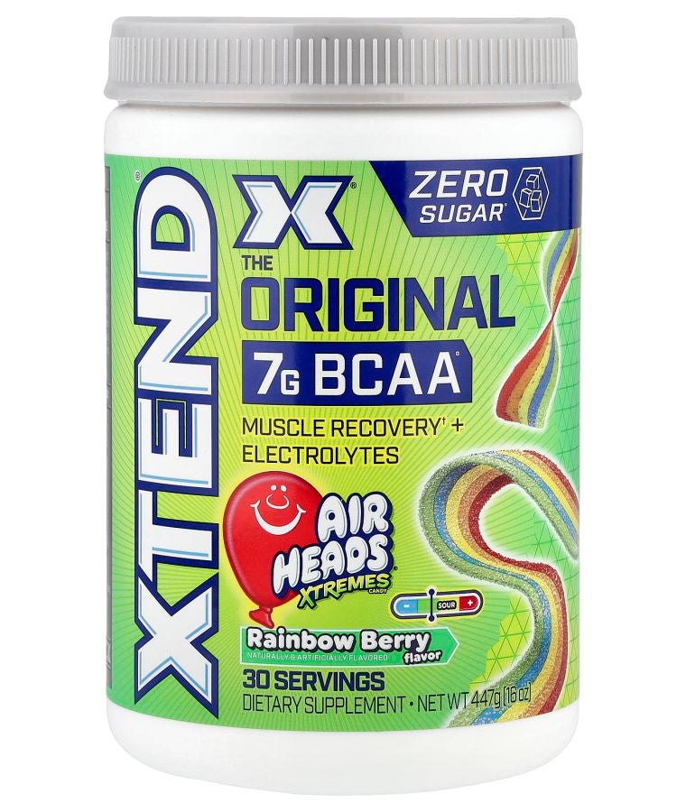 XTEND 7G BCAA Air Heads Extreme Candy® Rainbow Berry 16 oz (447 g)