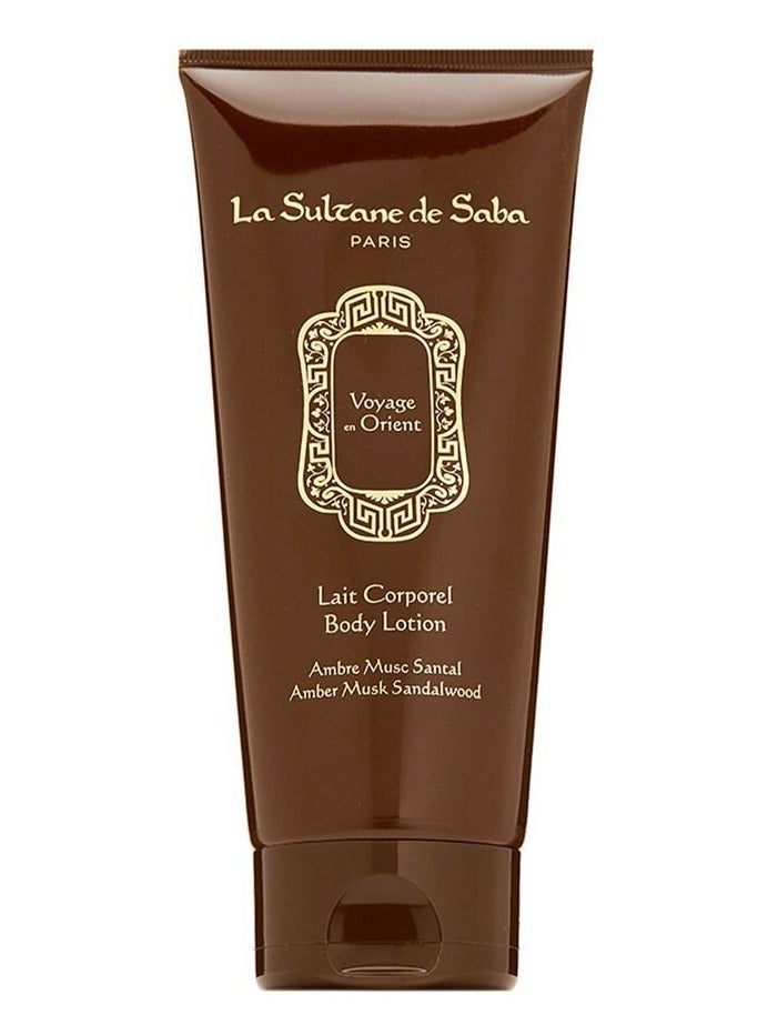 La Sultane de Saba Amber Musk Sandalwood Body lotion 200 ml - Image 1