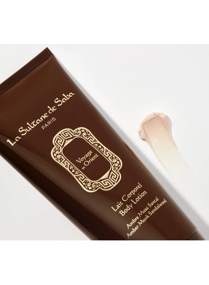 La Sultane de Saba Amber Musk Sandalwood Body lotion 200 ml - Image 2