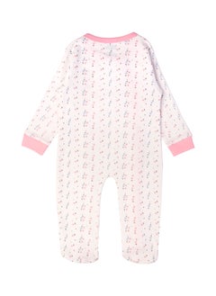 Babies Basic 100% Cotton Printed Long Sleeves Jumpsuit/Romper/Sleepsuit For Babies  - Image 4