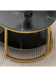 Sharpdo Coffee Table Double Deck With Lockers with Storage Wooden Mesas Home Living Room Modern Design LuxuryFurniture  - Image 4