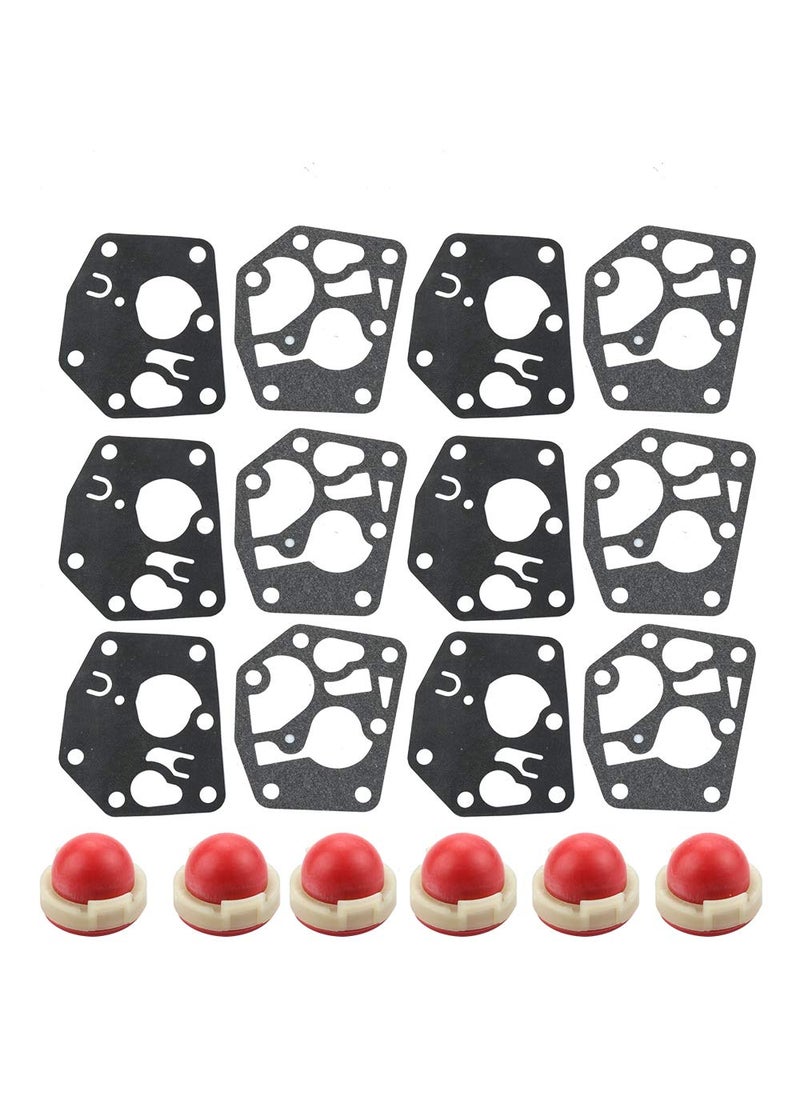 Leopop Pack of 6 Primer Bulb Diaphragm Gasket for 694394 4178 5084H 494408 4128 5084D 495770 5083H 795083 Parts Kit Engine Lawn Mower 
