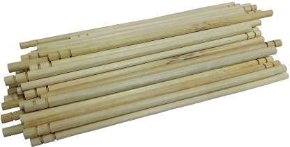 Adaamya® 6" - 500 Pcs Disposable Bio-degradable Round Bamboo Beverage Stirrer Sticks for Drinks, Cocktail Coffee, Tea, Soup Stirrer for Bar Coffee Shops Restaurants & Cafeterias (6" - 15 cm, 500) - Image 3