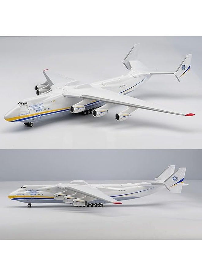 1:200 An-225 Antonov Resin Model Airplane Toy 20cm Ukraine Painted Mriya Transporter Display Model Airplane for Collection  - Image 2