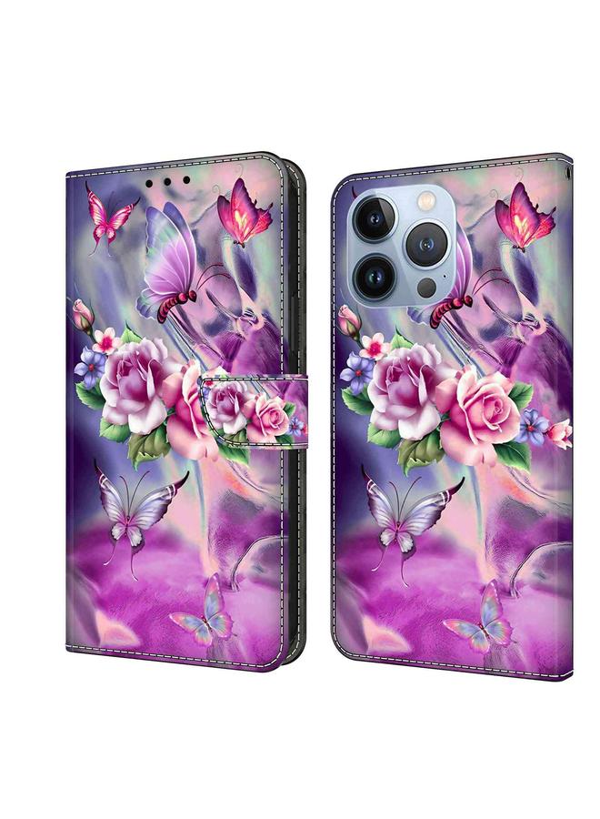 Zaboon Case For iPhone 13 Pro Crystal 3D Shockproof Protective Leather Phone Case - Image 1