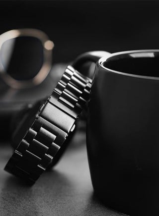 أحزمة ساعة Apple المتوافقة 42 مم 44 مم 45 مم 49 مم، سوار iWatch من الفولاذ المقاوم للصدأ مع حافظة لساعة Apple Series 8/7/6/5/4/3/2/1/SE/SE2/Ultra - view 4