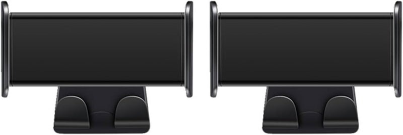 Back Seat Phone Holder with 2 Hooks Compatible for Car 3 / Y 360 Degree Rotate Stand Tablet Interior Accessories Cell Phones Holder for Walking Desk Bedside Video with Light Car - Image 1