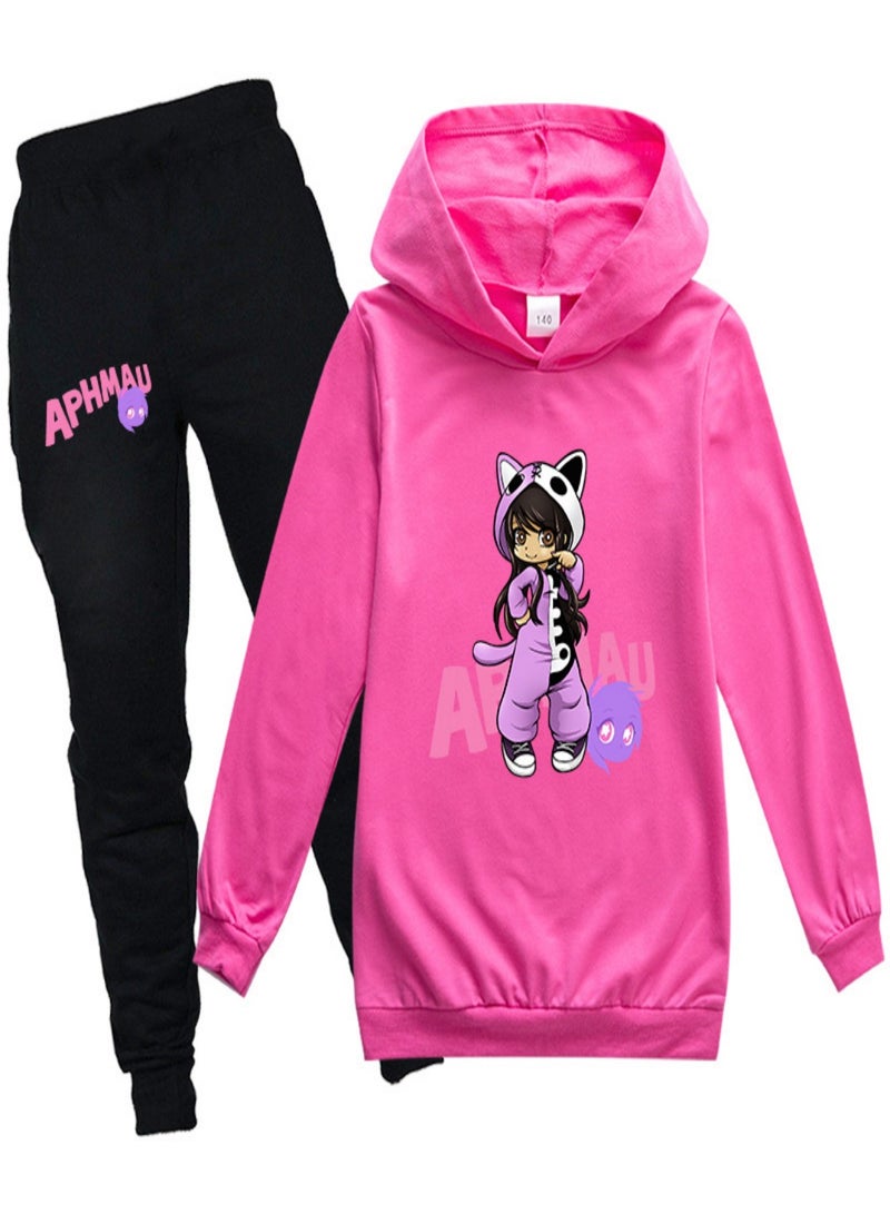 Aphmau Unisex long Sleeve Stylish Top hoodie cotton sweatshirts for Boys Girls Kid Children - Image 1