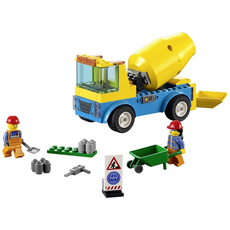 LEGO - City Cement Mixer 85 Pieces - 60325 - Image 4