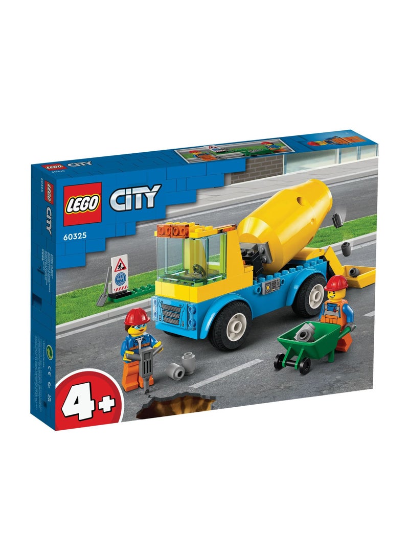 LEGO LEGO - City Cement Mixer 85 Pieces - 60325  - Image 1