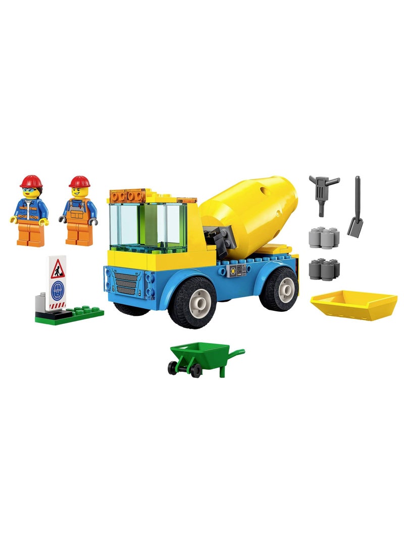 LEGO LEGO - City Cement Mixer 85 Pieces - 60325  - Image 2