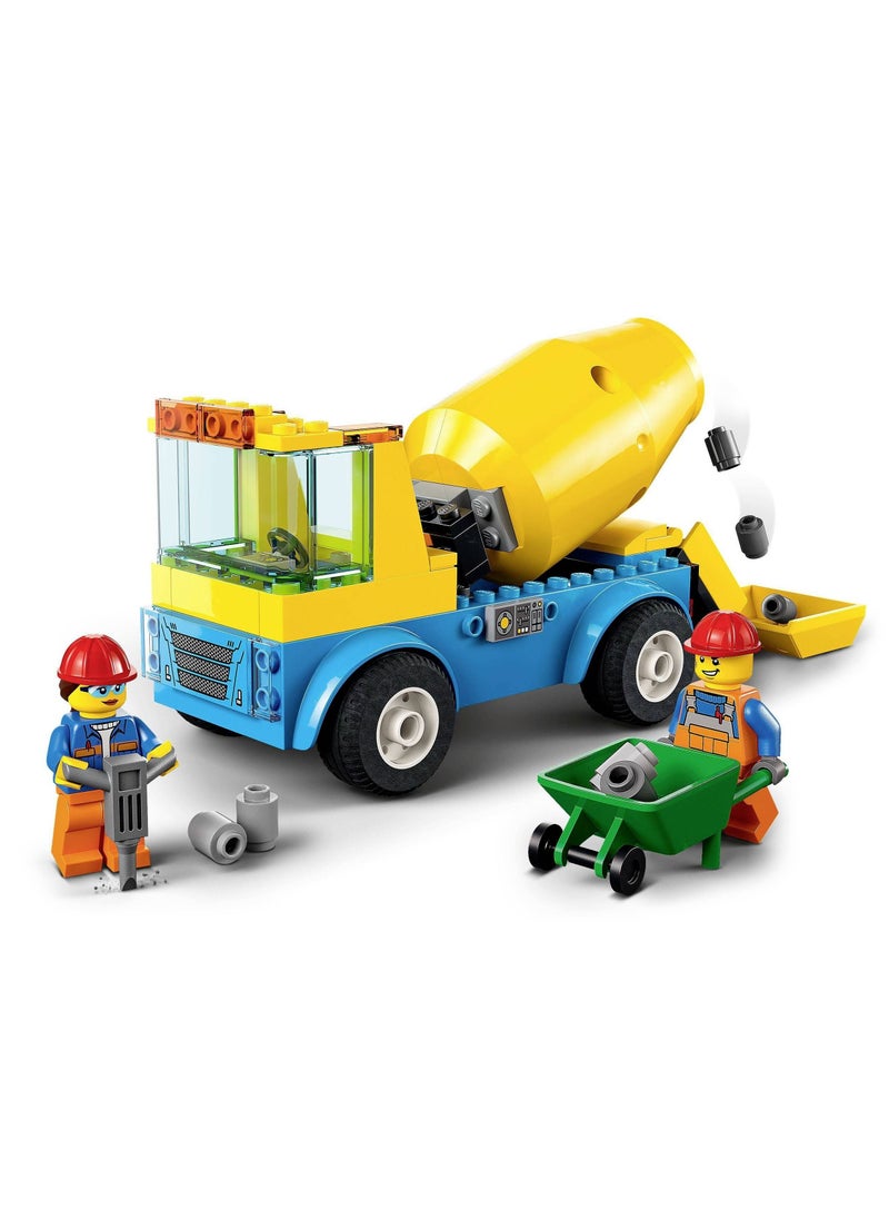 LEGO LEGO - City Cement Mixer 85 Pieces - 60325  - Image 5