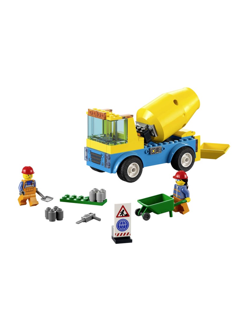 LEGO LEGO - City Cement Mixer 85 Pieces - 60325  - Image 4
