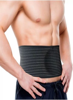 Umbilical Hernia Belt for Men and Women Abdominal Support Binder with Compression Pad Navel Ventral Epigastric Incisional and Belly Button Hernias Surgery Prevention Aid Large XXL