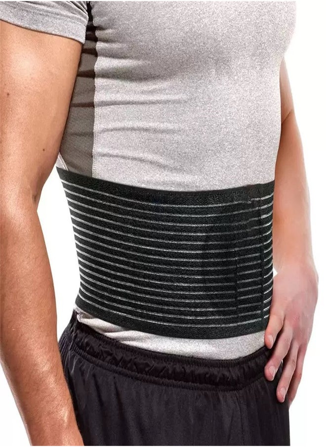 Generic - Umbilical Hernia Belt for Men and Women Abdominal Support Binder with Compression Pad Navel Ventral Epigastric Incisional and Belly Button Hernias Surgery Prevention Aid Large XXL - Image 1