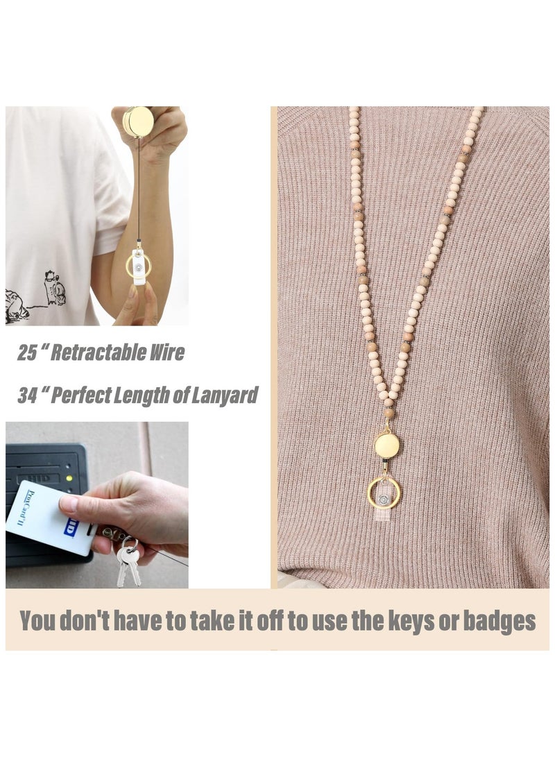 Lanyard Lanyards for Id Badges Teacher Lanyard Lanyards for Keys Retractable Lanyards for Id Badges Holder Cute Keychain Lanyard Women - Image 5