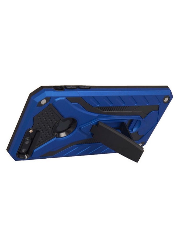 Bills iPhone 7 PLUS Premium Armor Case Built-In Kickstand - Military-Grade Shockproof Protective Cover with Reinforced Corners (Blue)  - Image 3