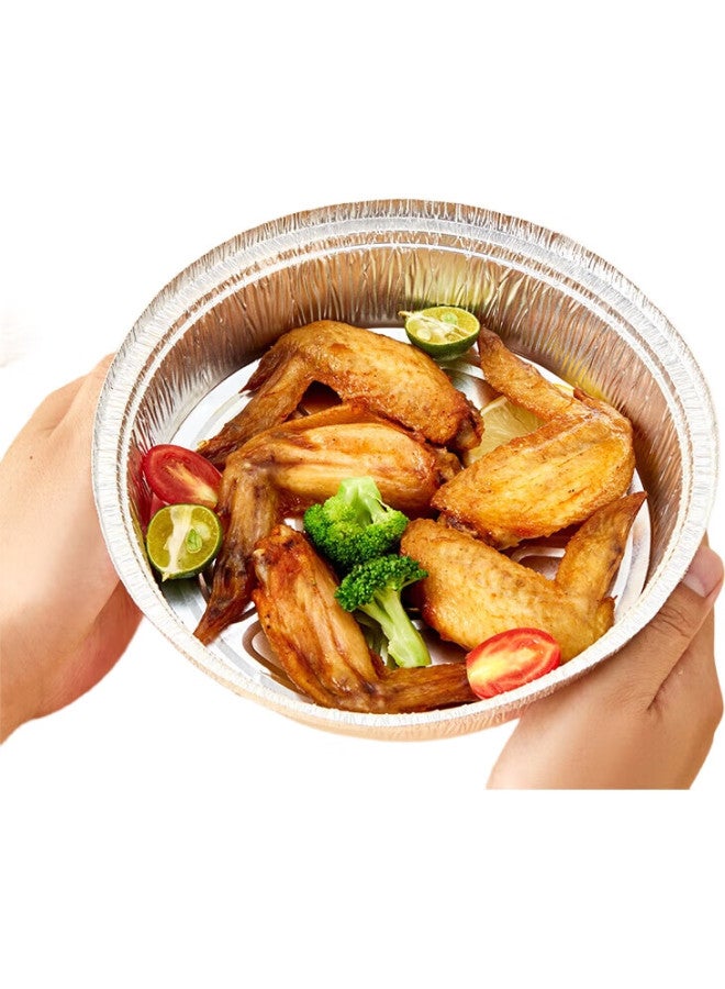 JD.com Jd Jingzao Air Fryer Oven Special Aluminum Foil Bowl Plate For Barbecue Camping Diameter 18.5Cm [40 Pieces] - Image 3