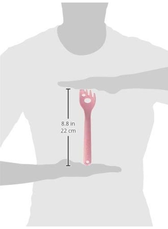 Beco, Bamboo Mashing Spork, Wet Dog Food and Raw Feeding, Dish Washer Friendly, Pink - Image 4