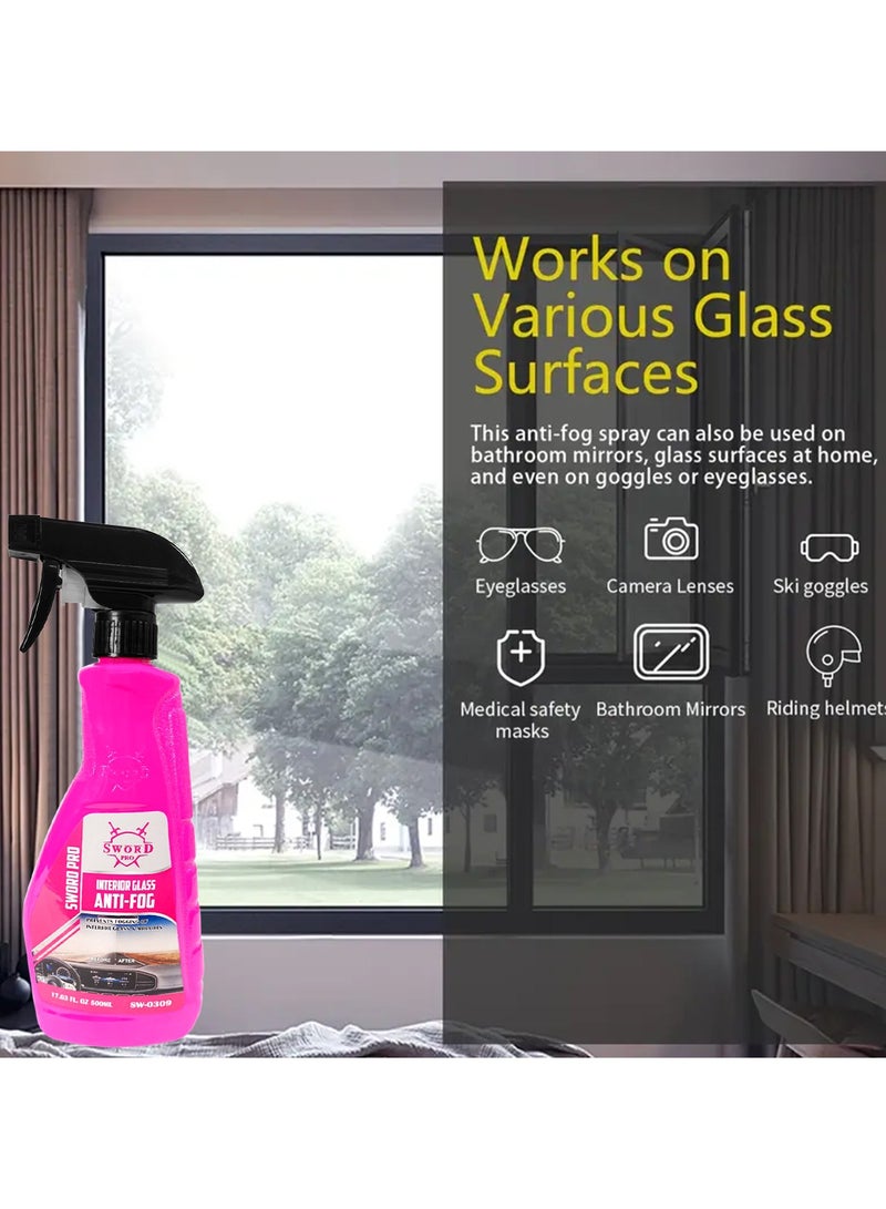 SWORD PRO Interior Glass Anti Fog Glass And Mirror Cleaner SW-0309 - Image 5