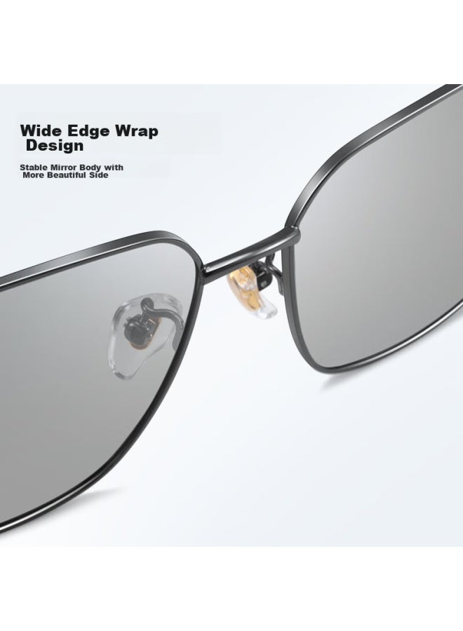 Caponi Photochromic Polarized Sungl For Men, Outdoor Driving Specific Night Vision Gl, Day And Night Dual-use Uv Protection - Image 5