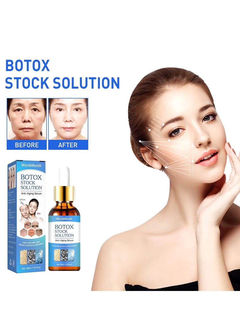 West&Month سيروم الكولاجين المضاد للشيخوخة مع فيتامين C، يعزز المرونة، يقلل التجاعيد ويشد البشرة للنساء - 30 مل - Image 2