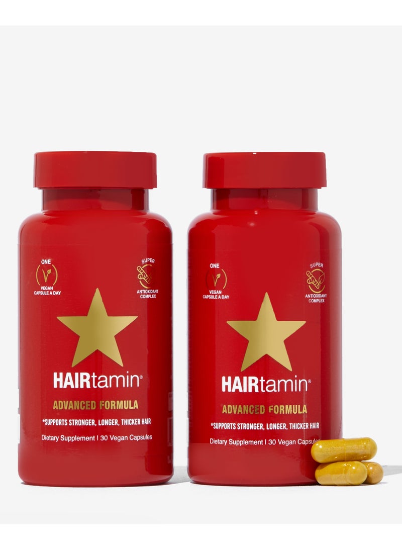 HAIRTAMIN - Advanced Hair Growth Vitamins Capsules - 30 Capsules - Image 1