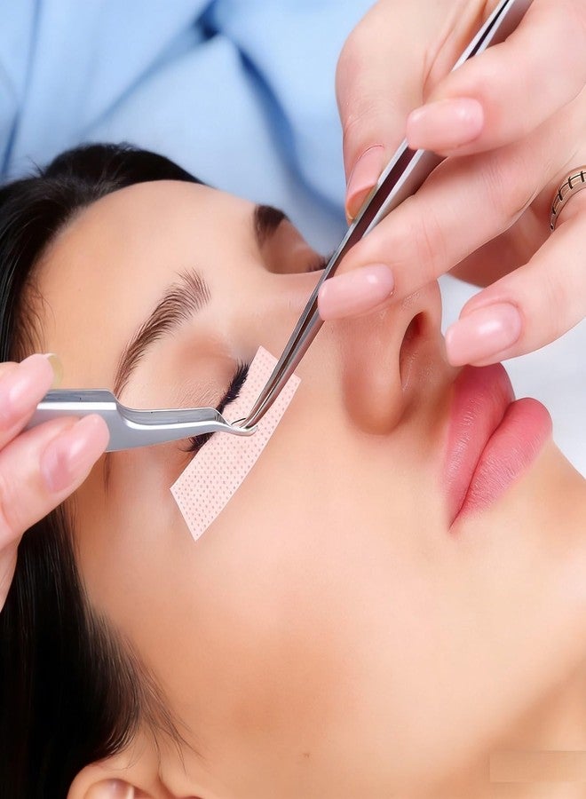 EKIND Eyelash Extension Tape Under Eye, Breathable Easy Tear Lower Isolation Patch for Lash Technicians Salon Makeup DIY Sticker (Non Woven Fabrics, Pink) ﻿ - Image 3