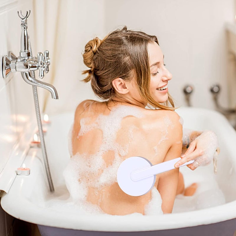 klarako Back Scrubber, Long Handled Body Brush Lotion Cream Moisturiser Applicator for Back and Leg Bath Massaging - Image 3