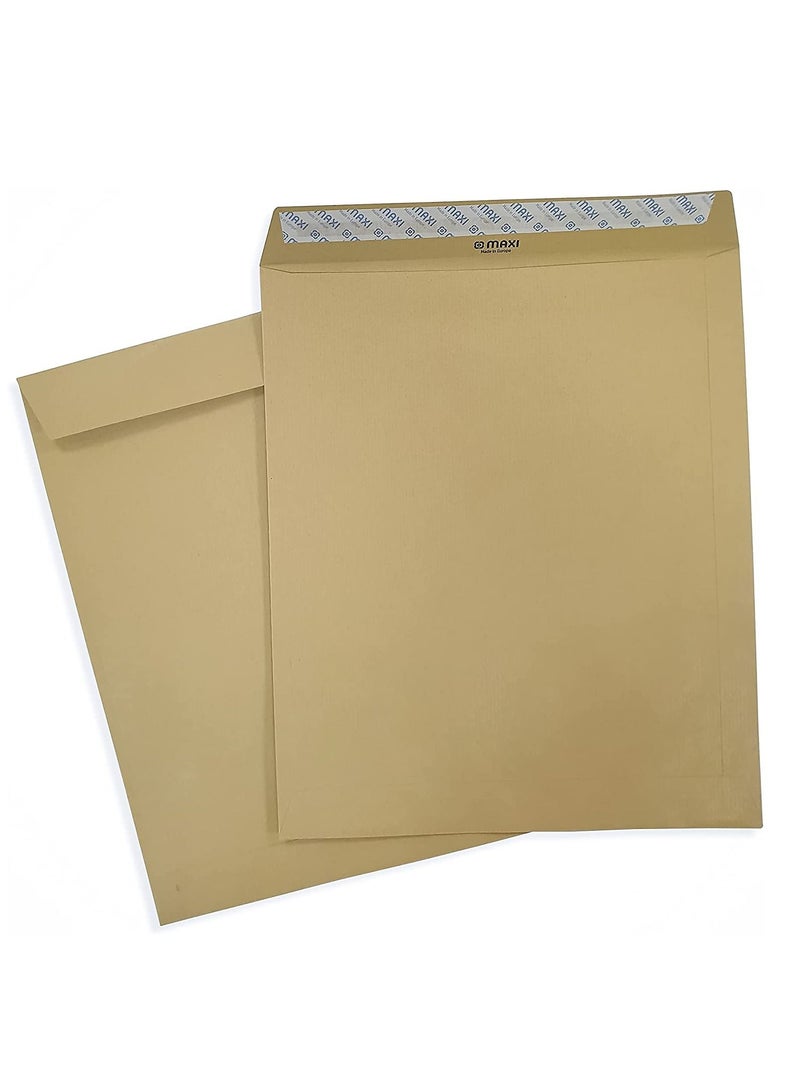 Maxi 50-Piece A4 Size Brown Envelopes - Image 2