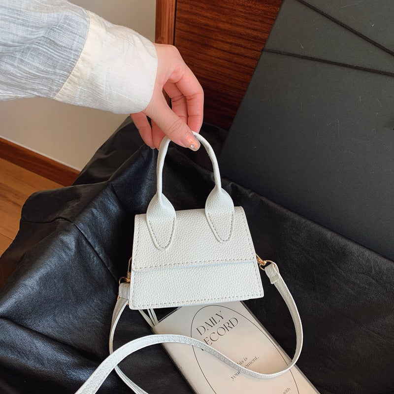 Fashion Retro New Mini Phone Bag For Women, Niche Solid Color Versatile Personality Shopping Exquisite French Crossbody Bag - Image 2