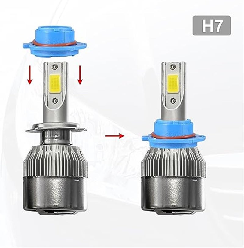 QASULER H7 LED Headlight Adapter Base Sockets - Image 3