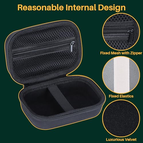 Lebakort Storage Case Compatible with Fujifilm Instax Mini EVO Instant Camera (Brown Case) - Image 4