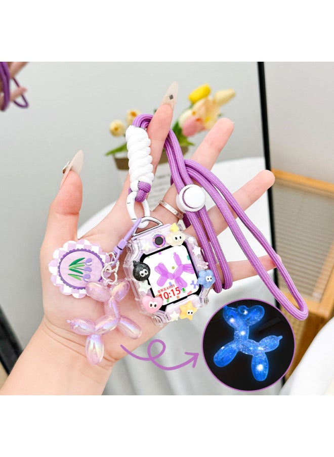 Generic - For Genius Phone Watch Strap Z10/Z9/Z8 Neck Rope Z7S/Z6A Z5 Smart Q1A/D2-Color:You Need To Diy The Shells Yourself.----exercise Children's Hands-on Ability-Specifications:Applicable: Little Genius Z9/z9 Youth Edition Watch Upgraded Hook [free Disassembly And Assembly Tools] - Image 1
