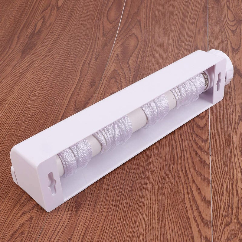 REPLEX 4 Clothesline Telescopic Retractable Clothesline Adjustable Heavy Duty Portable Laundry Line for Home Clothes Drying Rope Hanger - Image 2