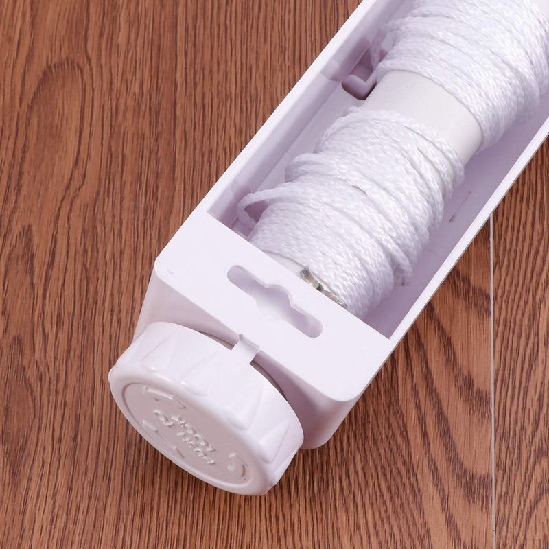 REPLEX 4 Clothesline Telescopic Retractable Clothesline Adjustable Heavy Duty Portable Laundry Line for Home Clothes Drying Rope Hanger - Image 3