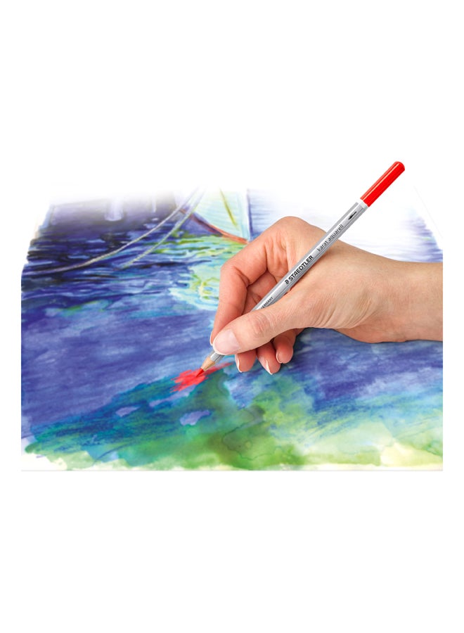 ستدلر ألوان مائية من ستدلر -12 لون بعلبة معدن - Image 2