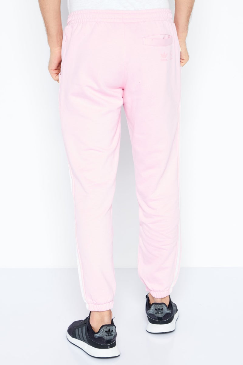 adidas Originals Men Sportswear Fit Brand Logo Training Sweatpants, Pink - Image 2