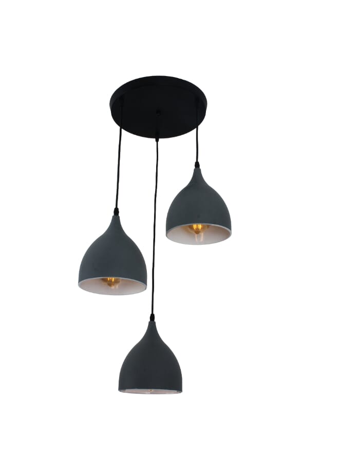 Best Power Modern Kitchen Chandelier 3 Lamps Light 1010-3 with E27 Lamp Base (Bulb Not Included), 130cm Adjustable Length – Perfect for Kitchen & Dining Spaces  - Image 2