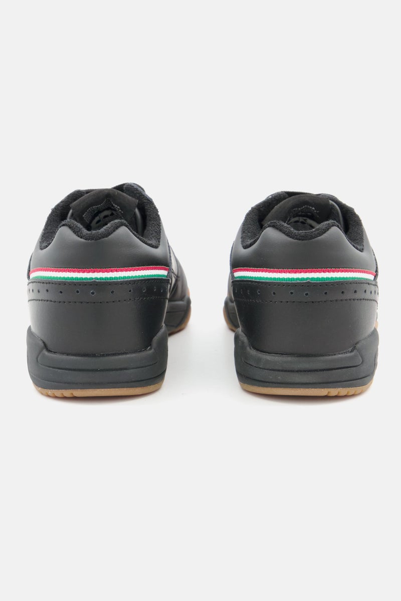 DIADORA Kids Boy Lace Up Outdoor Shoes, Black - Image 2