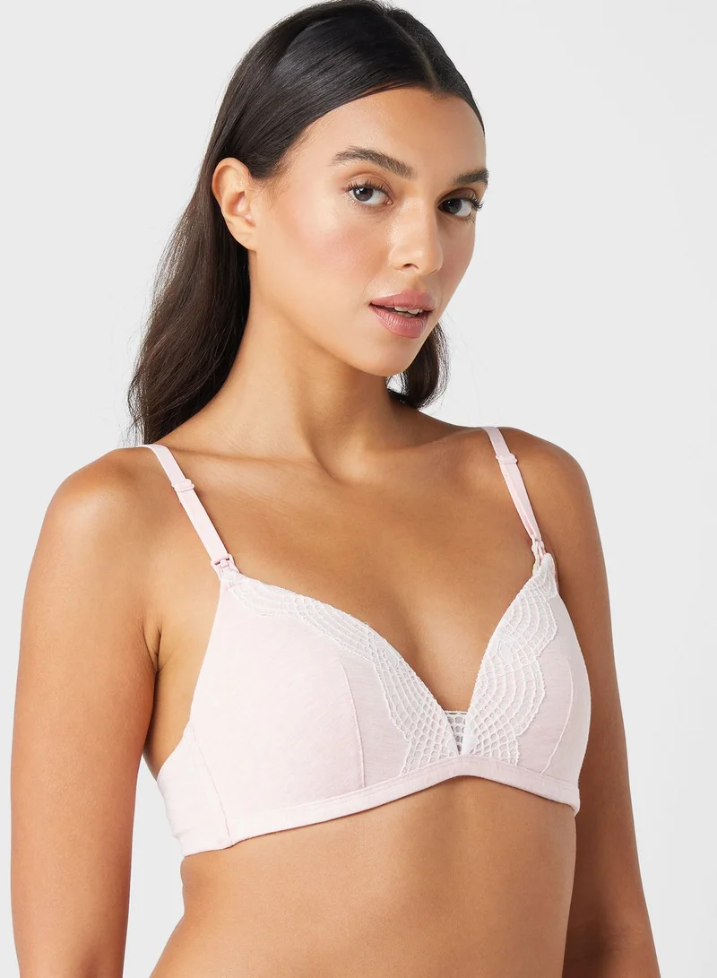 Dorina Lace Detail Padded Bra