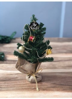 Masalsı Concept Fairytale Concept 30 cm Christmas Pine Tree Set Tabletop Pine Tree Christmas Decorations Included 