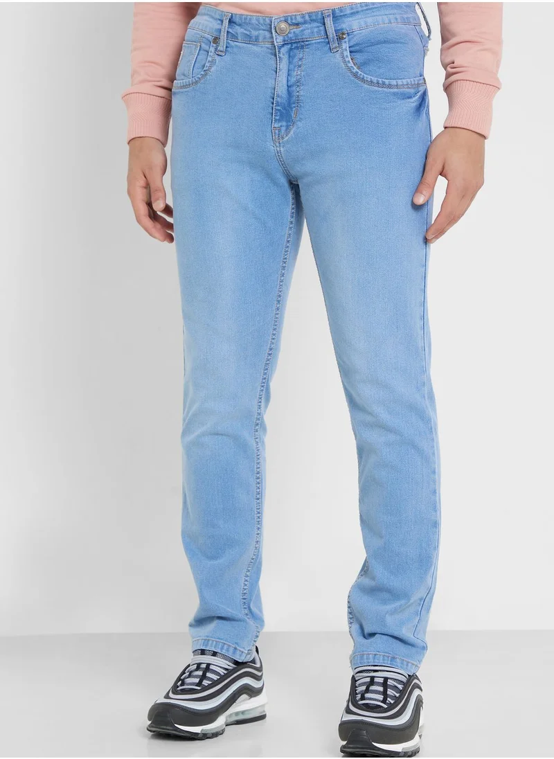 سفنتي فايف Mens Basic Jeans