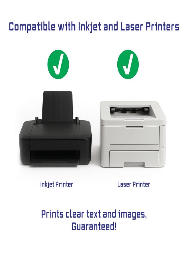 Blank Labels Return Address Labels from Blank Labels - 1.75” x .50” - 80 Labels Per Sheet - Permanent White Matte - Inkjet and Laser Guaranteed - Easy to Peel - Made in USA - 50 Sheets - 4000 Labels - Image 3