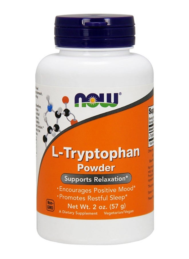 Now Foods L-Tryptophan Powder Supports Relexation - Image 1